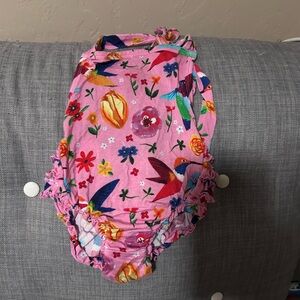 Muse Threads colorful baby ruffle romper